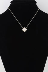 Bejeweled Clover Necklace