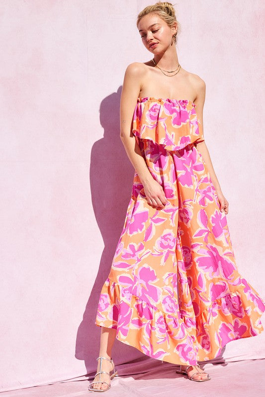 Sienna Wide Leg Jumpsuit
