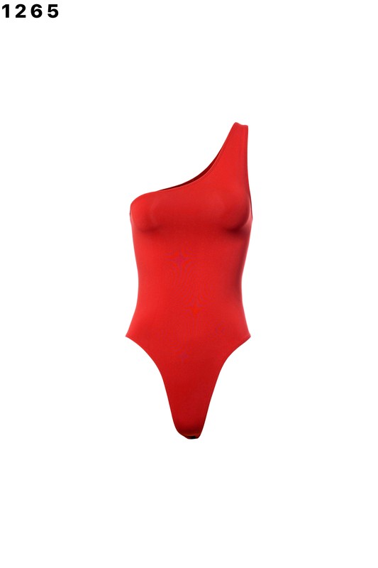 One Shoulder Bodysuit