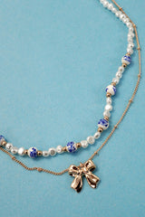 Bow Multi-layer Necklace