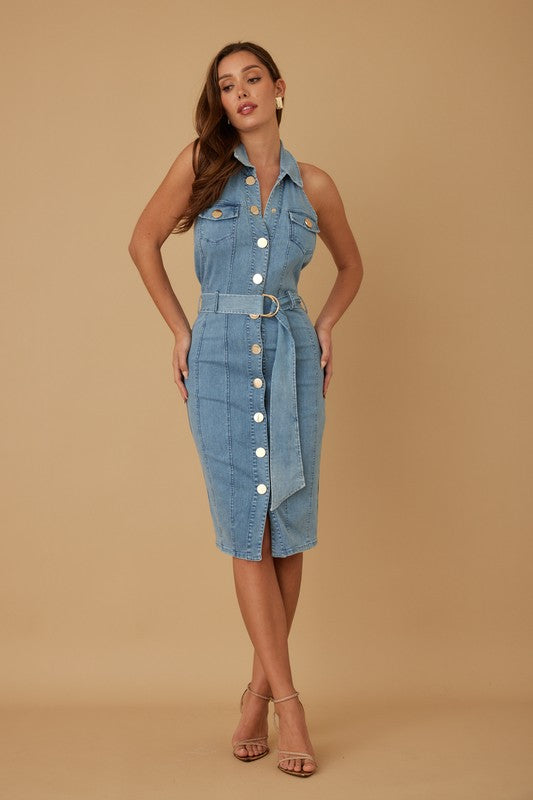 Ella Denim Dress
