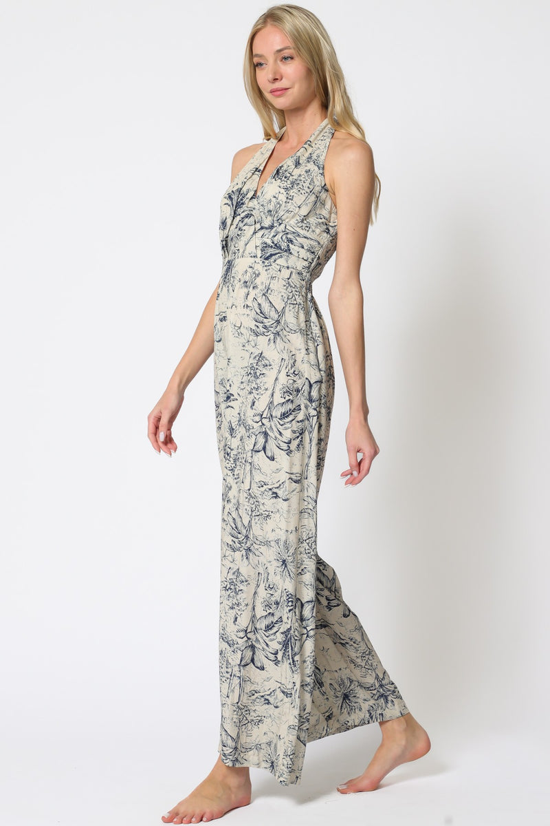 Palmer Halter Jumpsuit