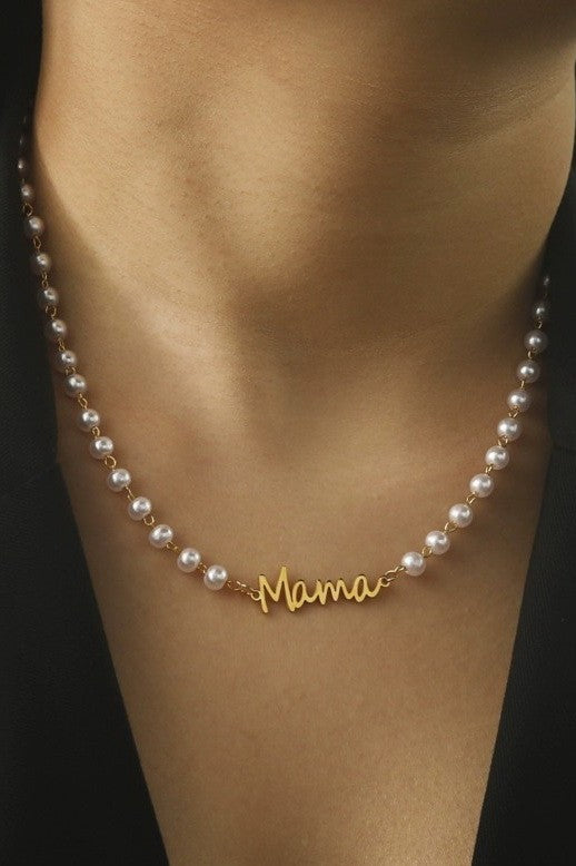 Mama Pearl Necklace