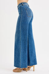 High Rise Wide Jeans