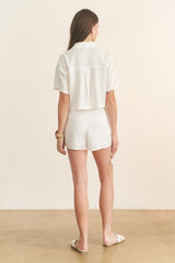 Blossom Linen Top