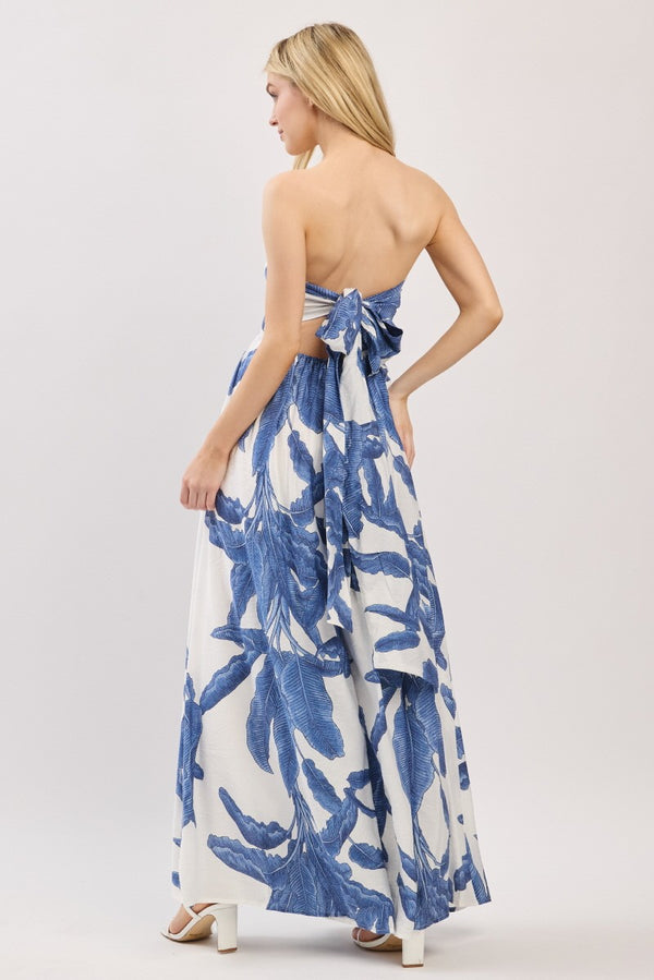 Palm Tube Jumpsuit