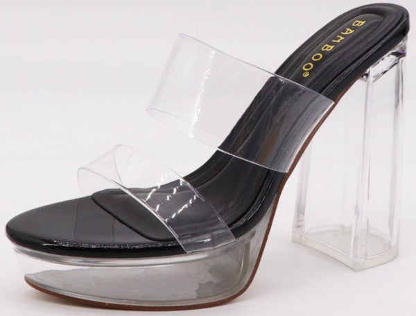 Ivy Clear Platform Heel