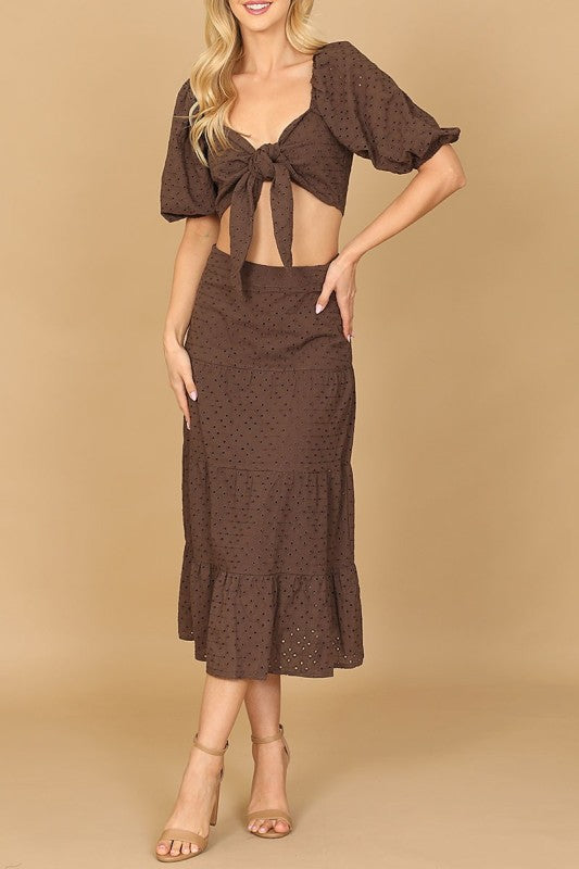 Maeve Skirt Set
