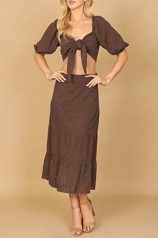 Maeve Skirt Set