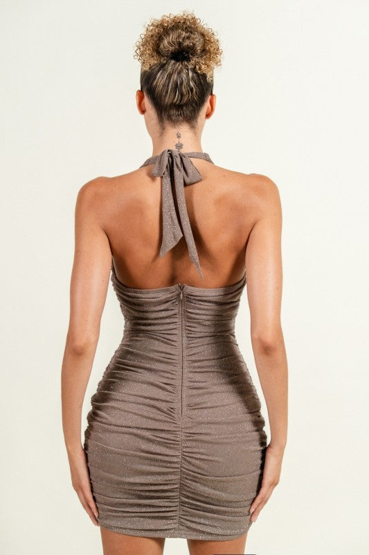 Lana Halter Mini Dress