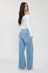Luxe Bella Wide Leg Jeans