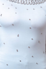 Sabrina Luxe Rhinestone Long Sleeve Top