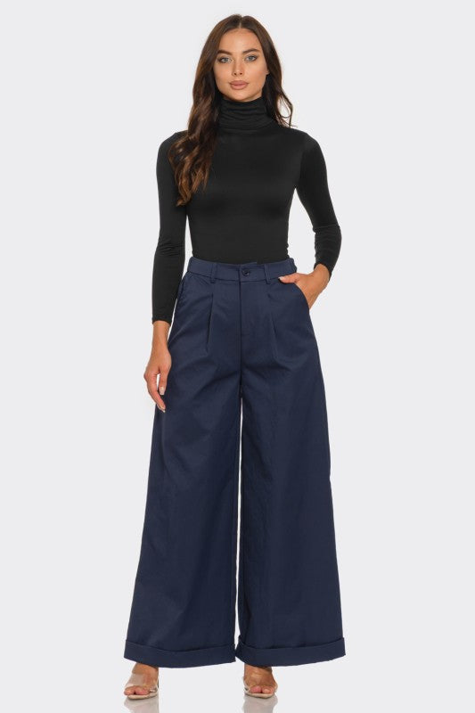 Back Elastic Band Pants
