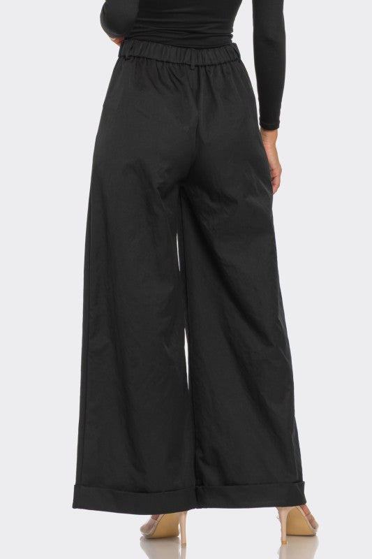 Back Elastic Band Pants