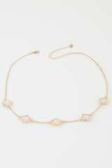 Crystal Clover Necklace