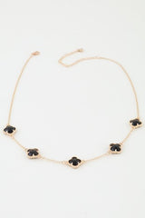 Crystal Clover Necklace