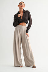 Pleated Trousers