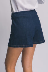 Ashley Denim Mini Skort