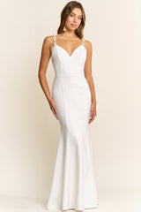 Elsie Pearl Straps Maxi Dress