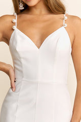 Elsie Pearl Straps Maxi Dress