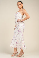 Dafne Corset Midi Dress