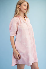 Gio V-neck MIni Dress