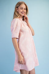 Gio V-neck MIni Dress