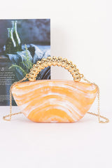 Mia Marble Party Clutch