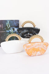 Mia Marble Party Clutch