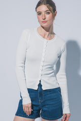 Olivia Button Up Sweater Cardigan