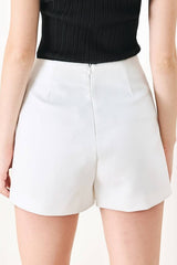 Starfish Solid Woven Skort