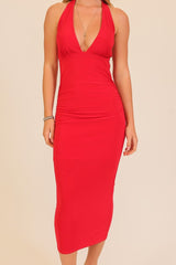 Kyra Halter Midi Dress