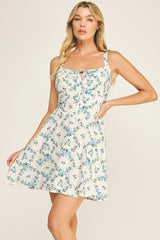 Blossom Corset Mini Dress