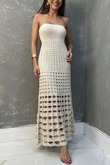 Thalia Crochet Maxi Dress
