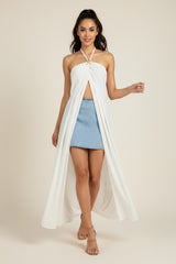 Kai Silky Chiffon Top