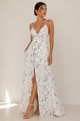 Cami Ruffle Maxi Dress