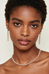 Hazel Cubic Zirconia Necklace Set
