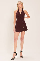 Edith Woven Romper