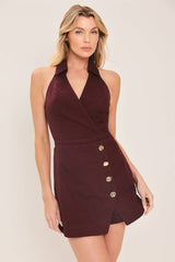 Edith Woven Romper