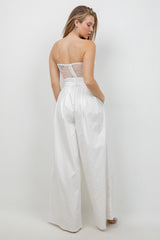 Lace Top Jumpsuit
