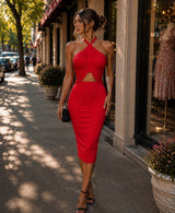 Olivia Elegance Midi Skirt Set