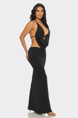 June Backless Skirt Set