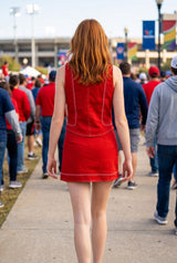 Scarlet Muse Vest & Mini Skort Set