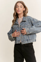 Pearl Denim Jacket