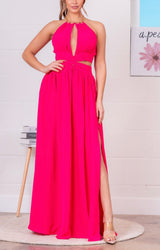 Giselle Halter Maxi Dress