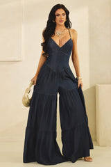 Ariana Denim Jumpsuit