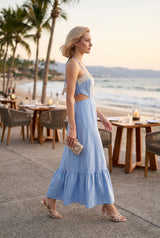 Riviera Breeze Maxi Dress