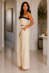 Olivia Lace Detail Polka Dot Set