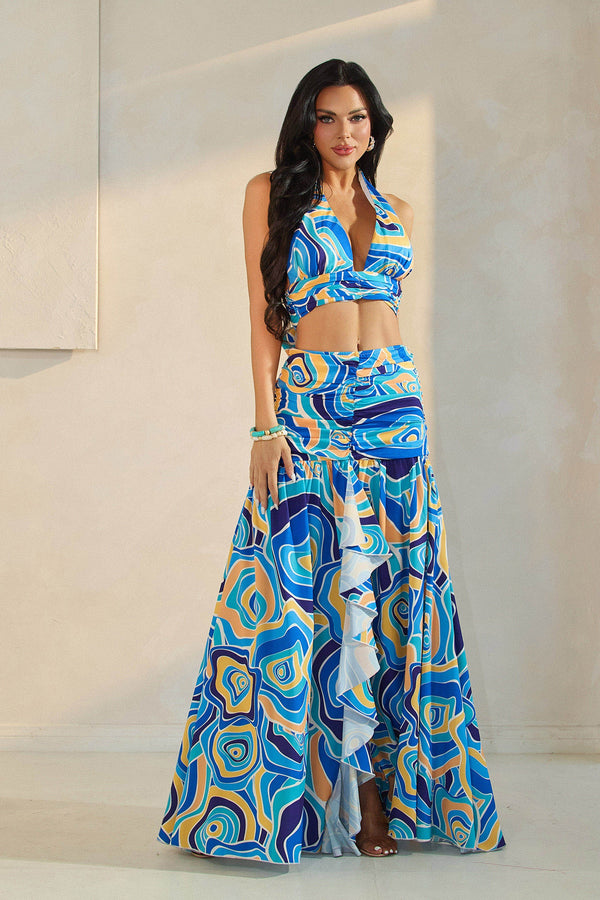 Ruffle Skirt Set