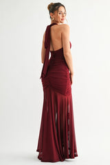Isabella Halter Maxi Dress